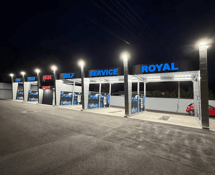 Samouslužna autoperionica Royal, Vršac